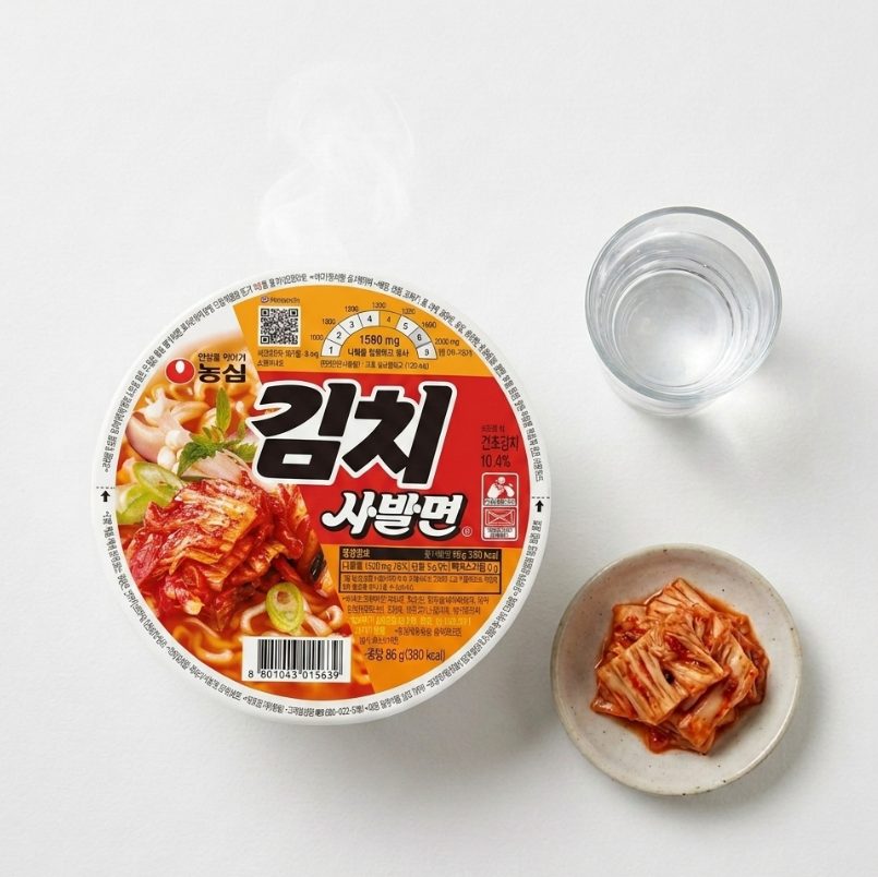 김치 사발면 (1박스, 6개입)