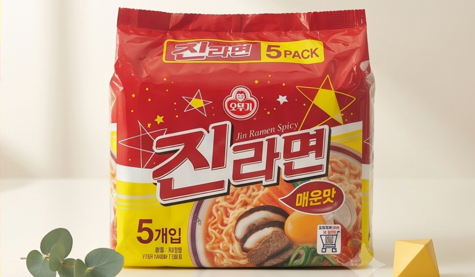 진라면 (매운맛 5입)