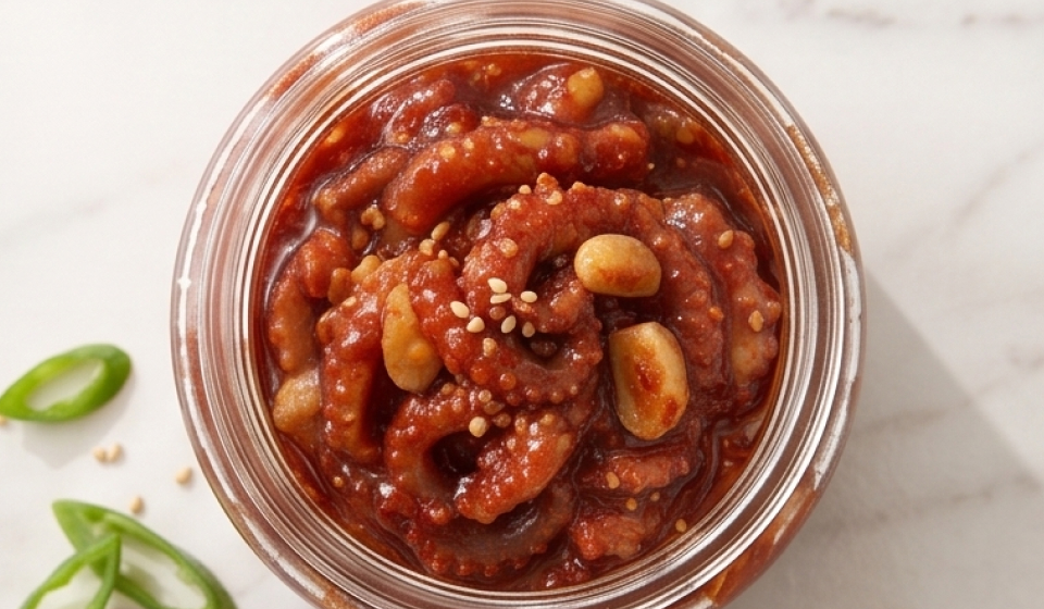 낙지젓갈 (중국산, 500g)