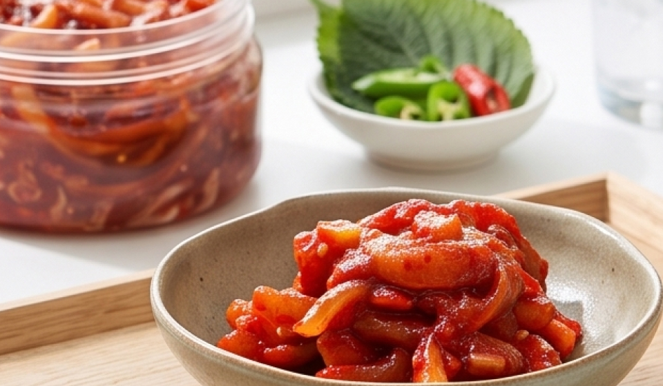 오징어젓갈 (중국산, 500g)